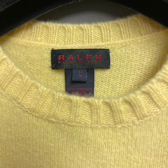 Yellow Ralph Lauren wool sweater - Picture 3 of 4